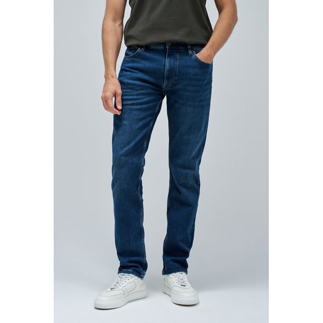 JEAN REGULAR S-ACTIV bleu vintage <span itemprop=