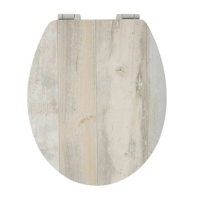 Abattant WC effet bois CARNAC Couleur v002235 <span itemprop=