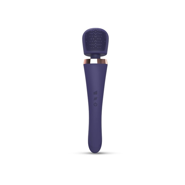 Estimulador de clitóris Brush Crush azul-petróleo <span itemprop=