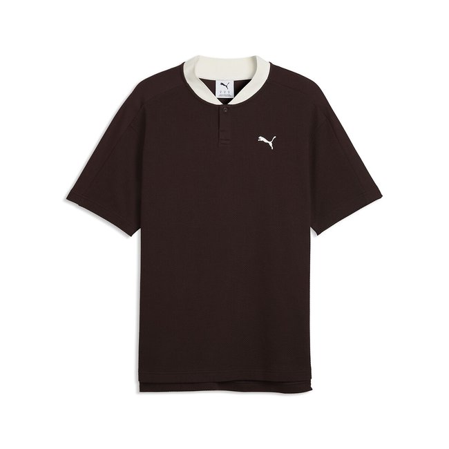 T-shirt manches courtes, coupe relaxed, Puma Class chocolat <span itemprop=