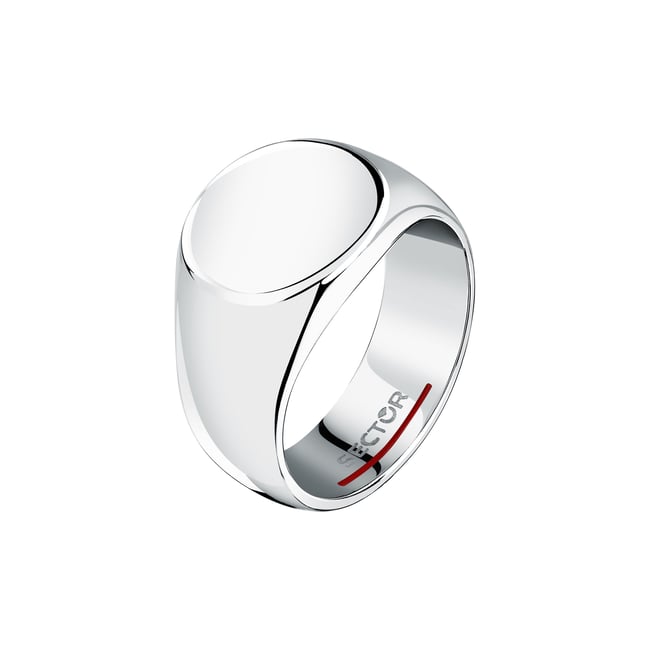 Bague BASIC acier inoxydable <span itemprop=