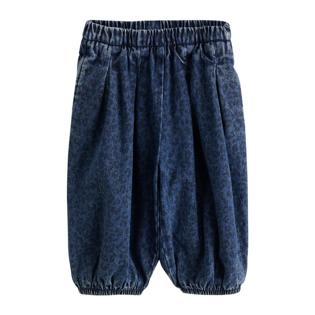 Jean large imprimé animal <span itemprop=