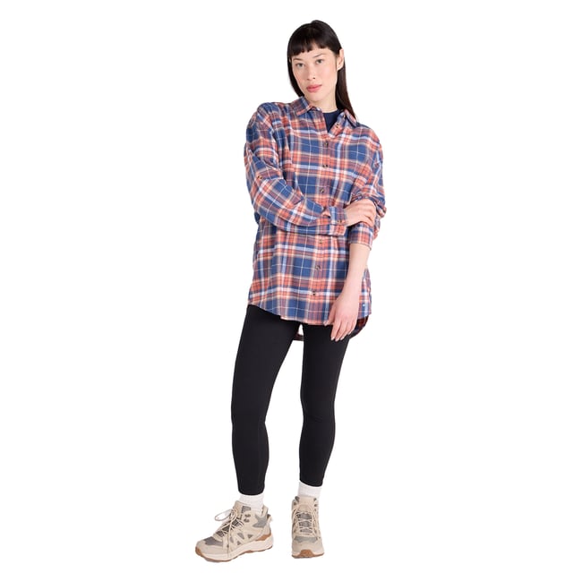 Chemise manches longues ELM bleu marine <span itemprop=