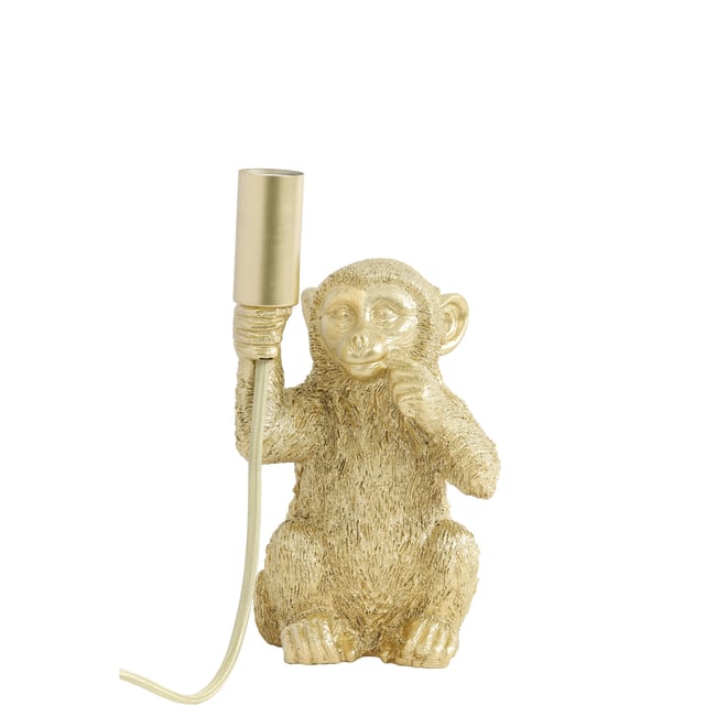 Lampe À Poser Plastique MONKEY - LIGHT & LIVING 