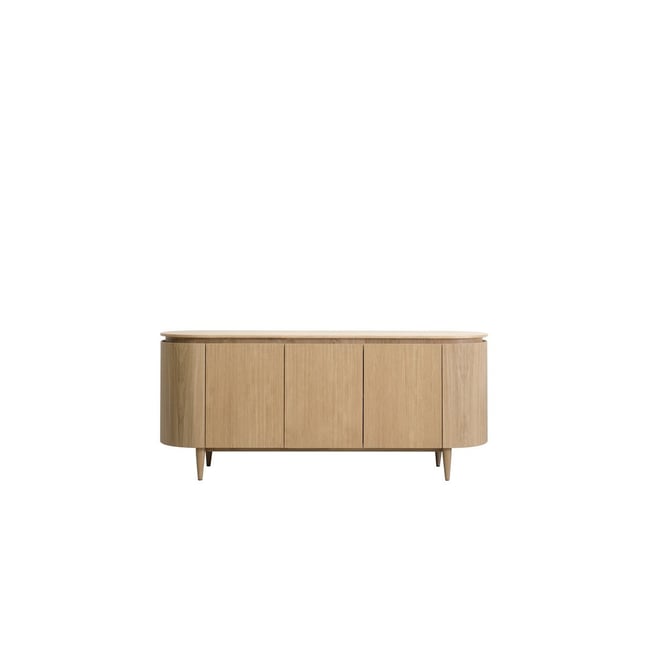 Buffet bas en placage 5 portes 180 cm, SORMIOU - BOBOCHIC