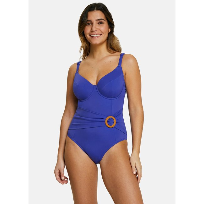 Bañador Elevated Basics azul <span itemprop=