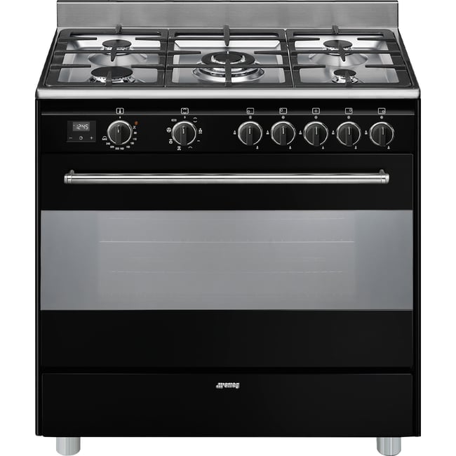 Piano de cuisson gaz 5 feux 90 cm BG91C - SMEG