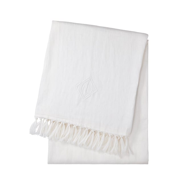 Plaid en lin, PENTHOUSE white <span itemprop=