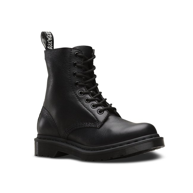 Virginia 1460 pascal mono leather boots black Dr. Martens La Redoute