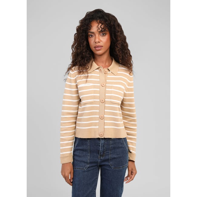 Gilet Levalimao O blanc <span itemprop=