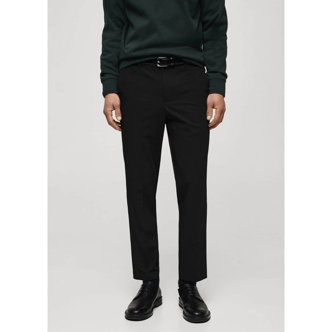 Pantalon Bologna slim-fit comfort stretch - MANGO MAN