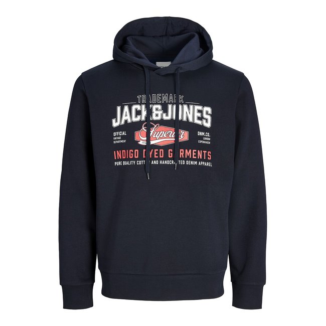 Sweat à capuche, logo - JACK & JONES
