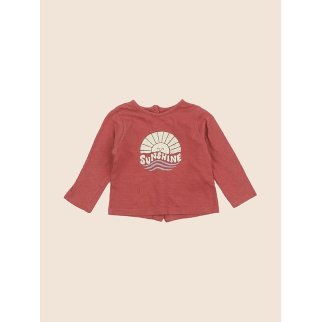 Tee-shirt - Très bon état rouge <span itemprop=