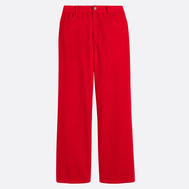 Jean large, velours côtelé - LA REDOUTE COLLECTIONS