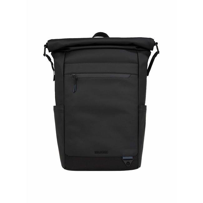 Mochila enrollable negro <span itemprop=
