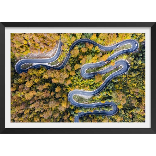 Affiche Route d' automne - HEXOA
