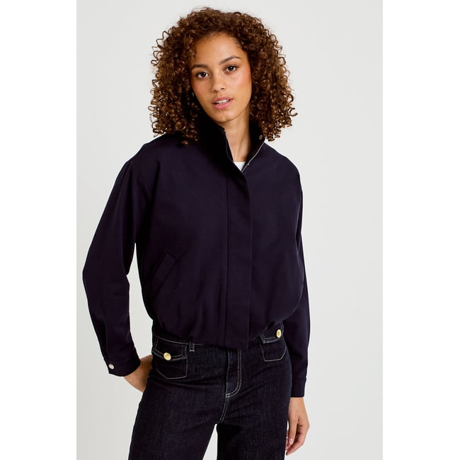 Veste cropped bas resserré - CACHE CACHE