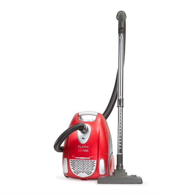 Aspirador com saco 1675FL, classe AA, da Flama vermelho <span itemprop=