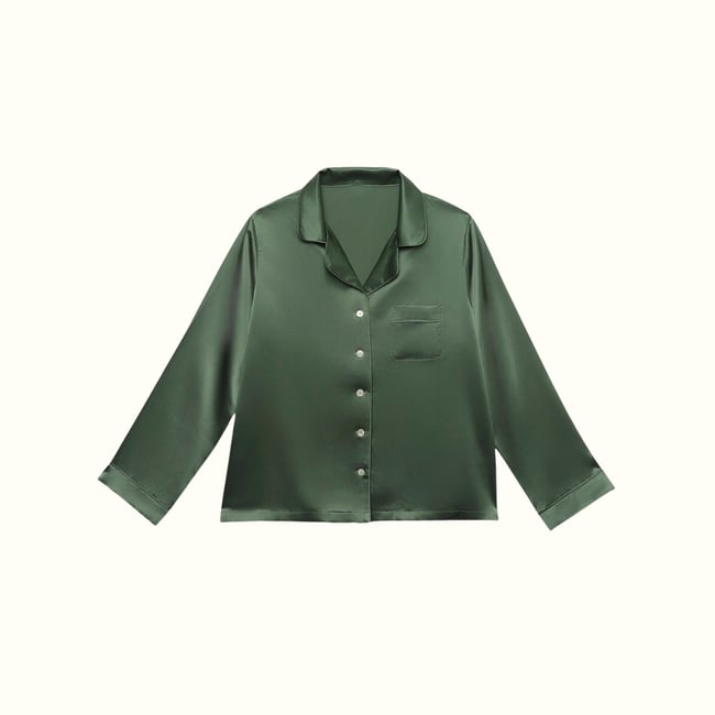 Chemise 100% pure soie de mûrier - EMILY'S PILLOW