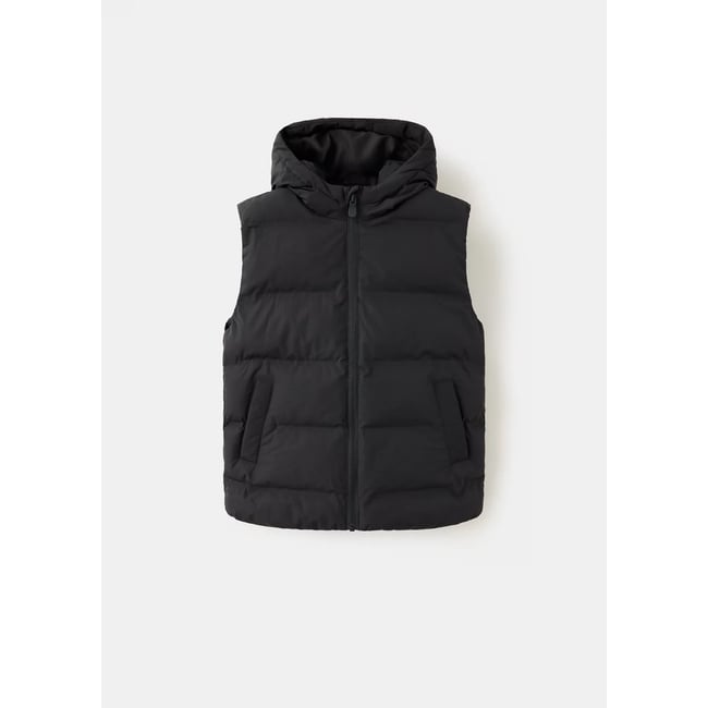 Gilet matelassé à capuche - MANGO KIDS