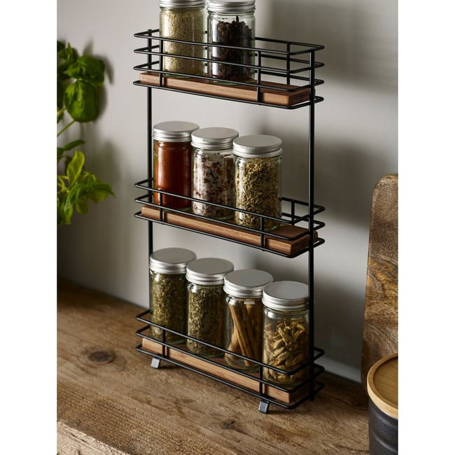 Carrousel à herbes et épices bronx Couleur noir <span itemprop=