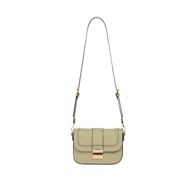 Sac à bandoulière vert clair <span itemprop=