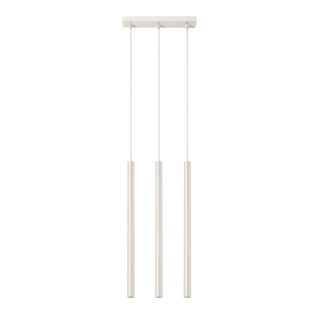 Suspension Acier Beige G9 3 Pastelo Line Couleur beige <span itemprop=