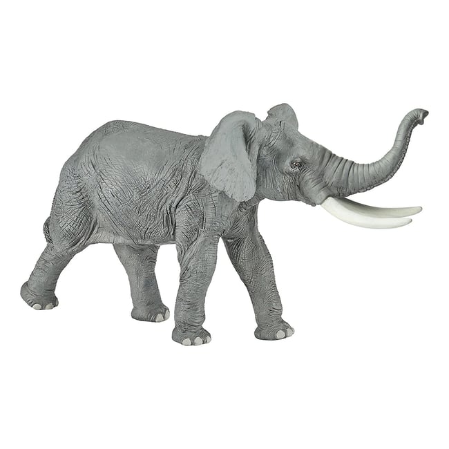Figurine Eléphant gris <span itemprop=