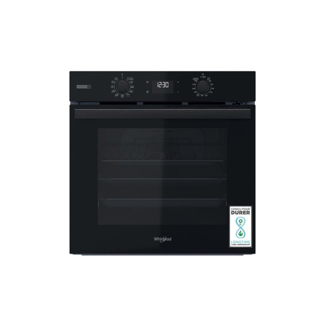 Four encastrable OMSR58RU0B - Pyrolyse, Ajout Vapeur Gentle Steam, Noir Mat - WHIRLPOOL