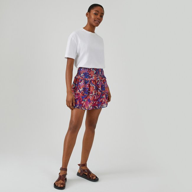 Jupe taille smockée outlet