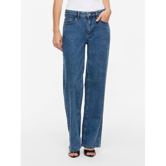 Jean Droit bleu - medium blue denim1 <span itemprop=