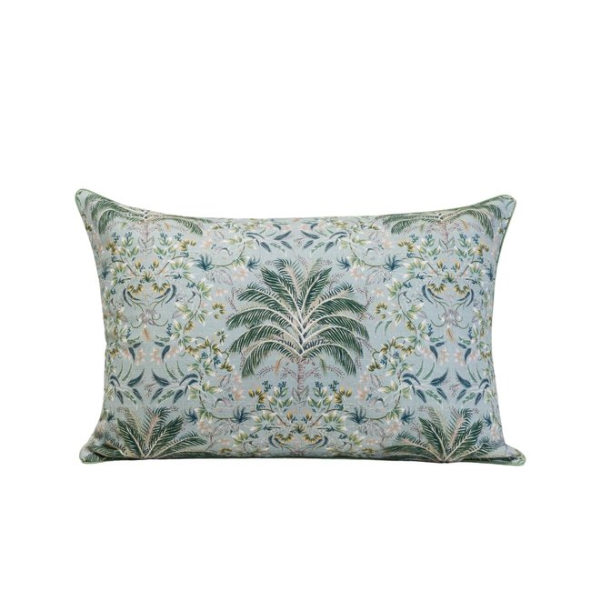 Housse de coussin en Toile de coton imprimée d'un motif végétal  UBARI - MADURA