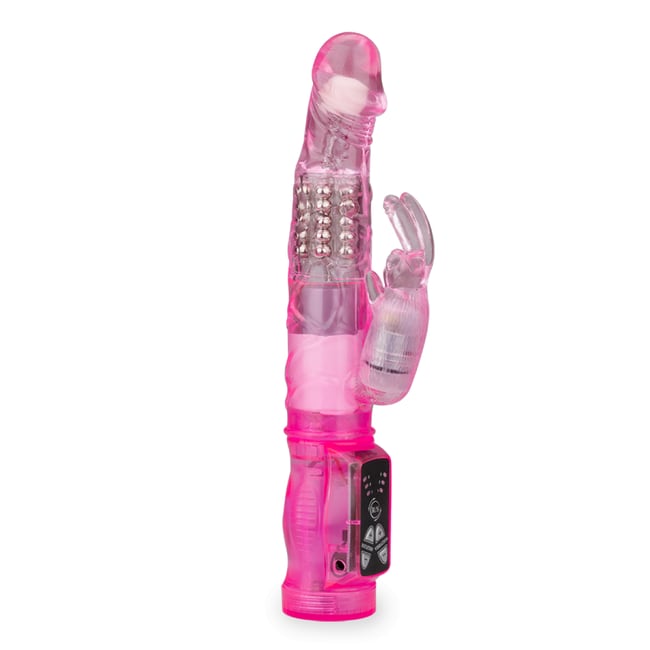 Vibromasseur puissant rabbit Furious Bunny USB rose <span itemprop=