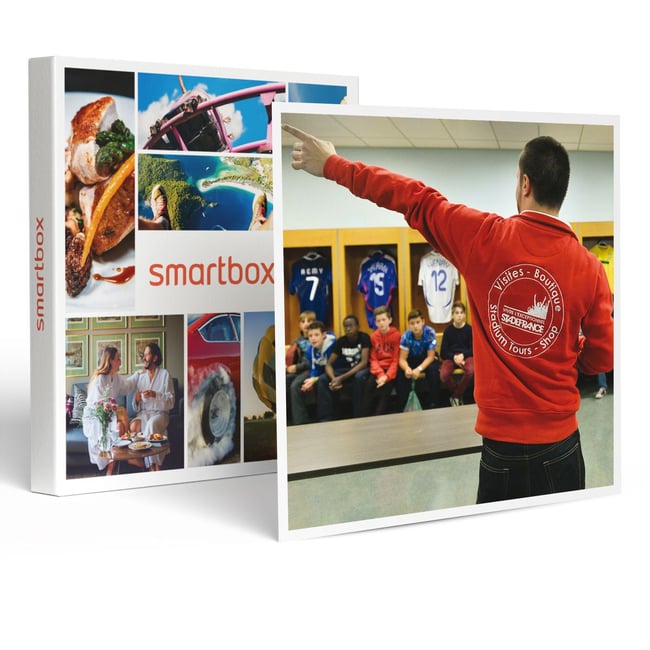 Smartbox Visite Coulisses Stade De France - 1 Adulte + 1 Enfant | Cadeau Expérience Familiale