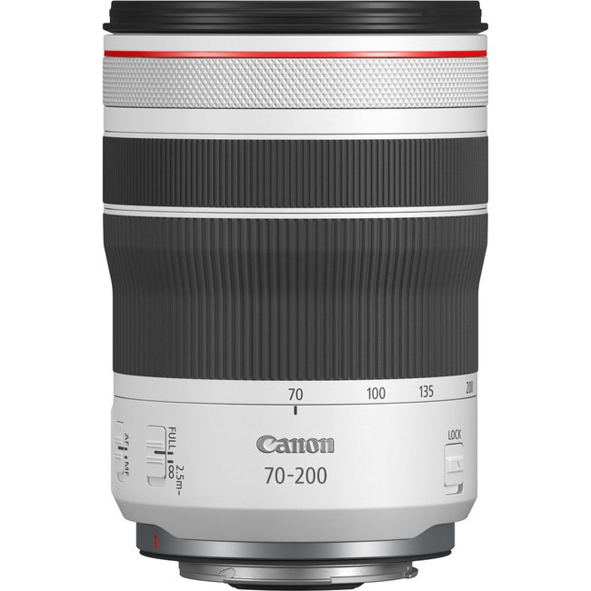 Objectif pour Hybride RF 70-200mm F4 L IS USM noir <span itemprop=