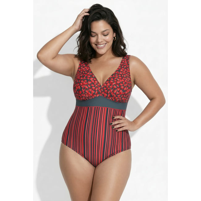 Maillot de bain avec bonnets souples salsa <span itemprop=
