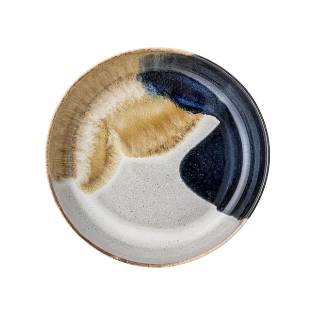 Bol en grès rond Jules Couleur blanc <span itemprop=