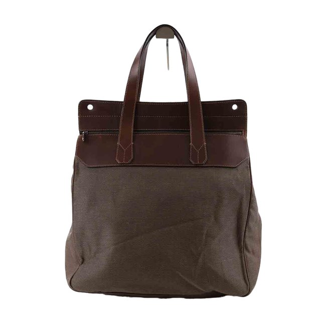 Cartable en cuir - Bon État marron <span itemprop=