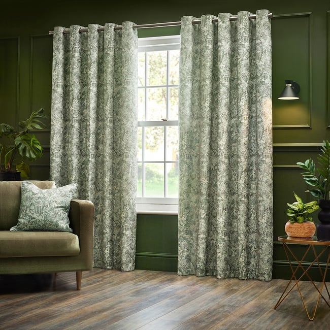 Bengal Eyelet Curtains - WYLDER