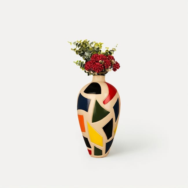 Декоративный горшок Mosaice / Мосайс разноцветный SO'HOME
