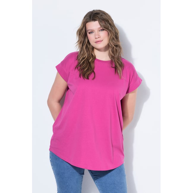 T-shirt, base arrondie baie d'été <span itemprop=