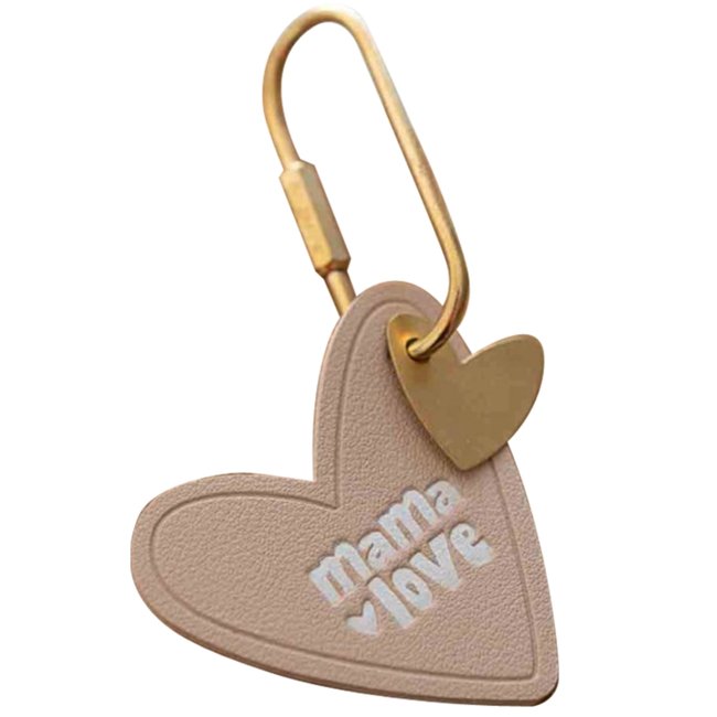Pochette marron, doré <span itemprop=