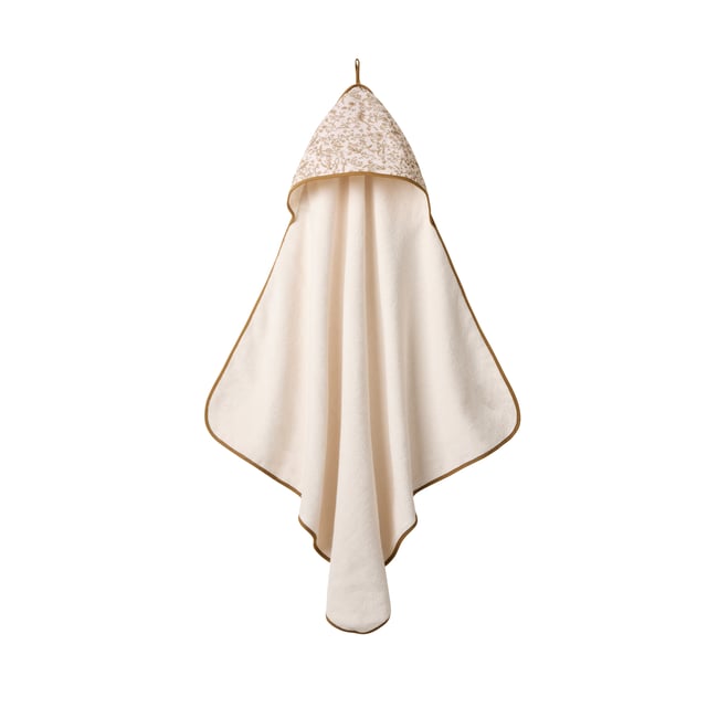 Cape de bain LINO IMPRIMÉ - CARRE BLANC