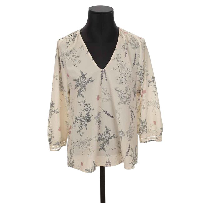 Blouse - Très Bon État beige <span itemprop=