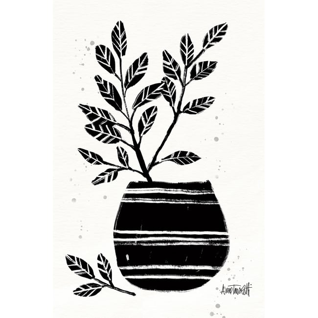 Deco murale Poterie et botanique - HEXOA