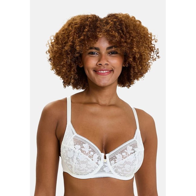 Soutien-gorge emboitant avec armatures Suzie ivoire <span itemprop=