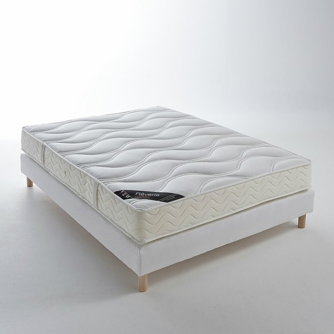 HR + Memory Foam Mattress, H19 cm, white, LA REDOUTE INTERIEURS