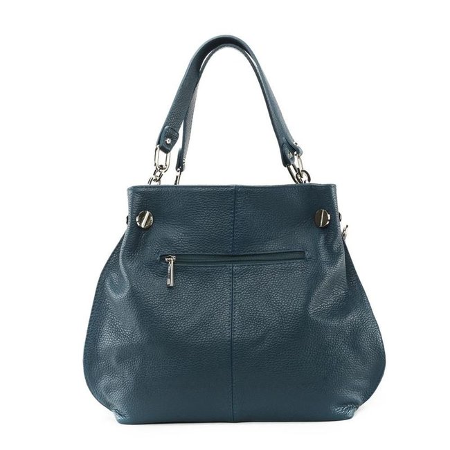 Sac a main en cuir graine italien denzel Oh My Bag La Redoute