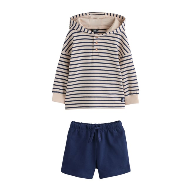 Ensemble short et sweat texturé - NEXT