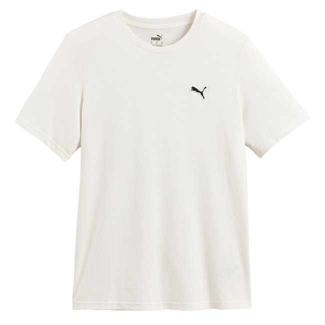 T-shirt manches courtes essentiel crème <span itemprop=